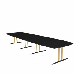 Konferencebord Executive, eg/sort