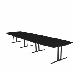 Konferencebord Executive, sort/sort