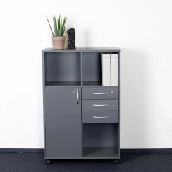 Kontorreol EPF 2x3h med lås