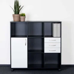 Kontorreol EPF 3x3h uden lås