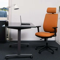 Kontorstol Capo, brun