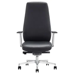 Kontorstol ELC Arco læder sort