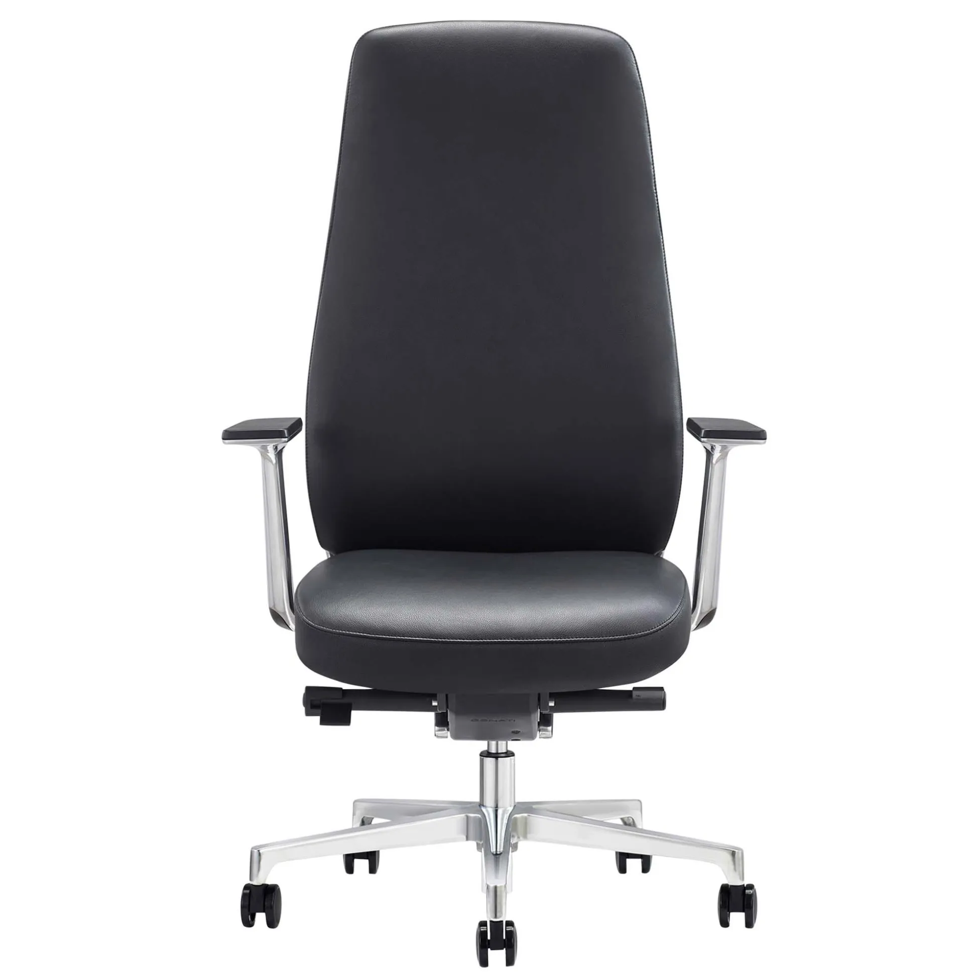 Kontorstol ELC Arco læder sort