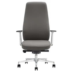 Kontorstol ELC Arco læder mørkegrå