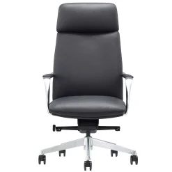 Kontorstol ELC Bonea læder sort