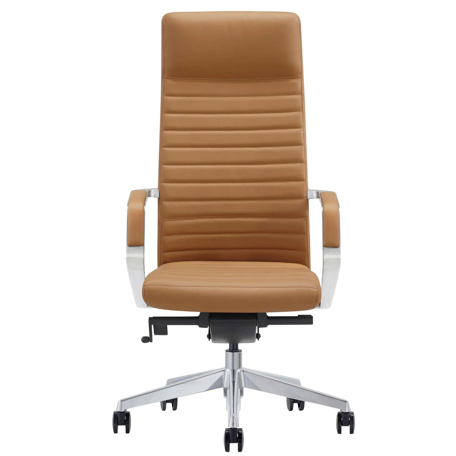 Kontorstol ELC Excellence læder brun
