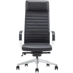 Kontorstol ELC Excellence læder sort