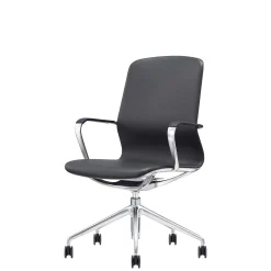 Kontorstol ELC Nola læder sort