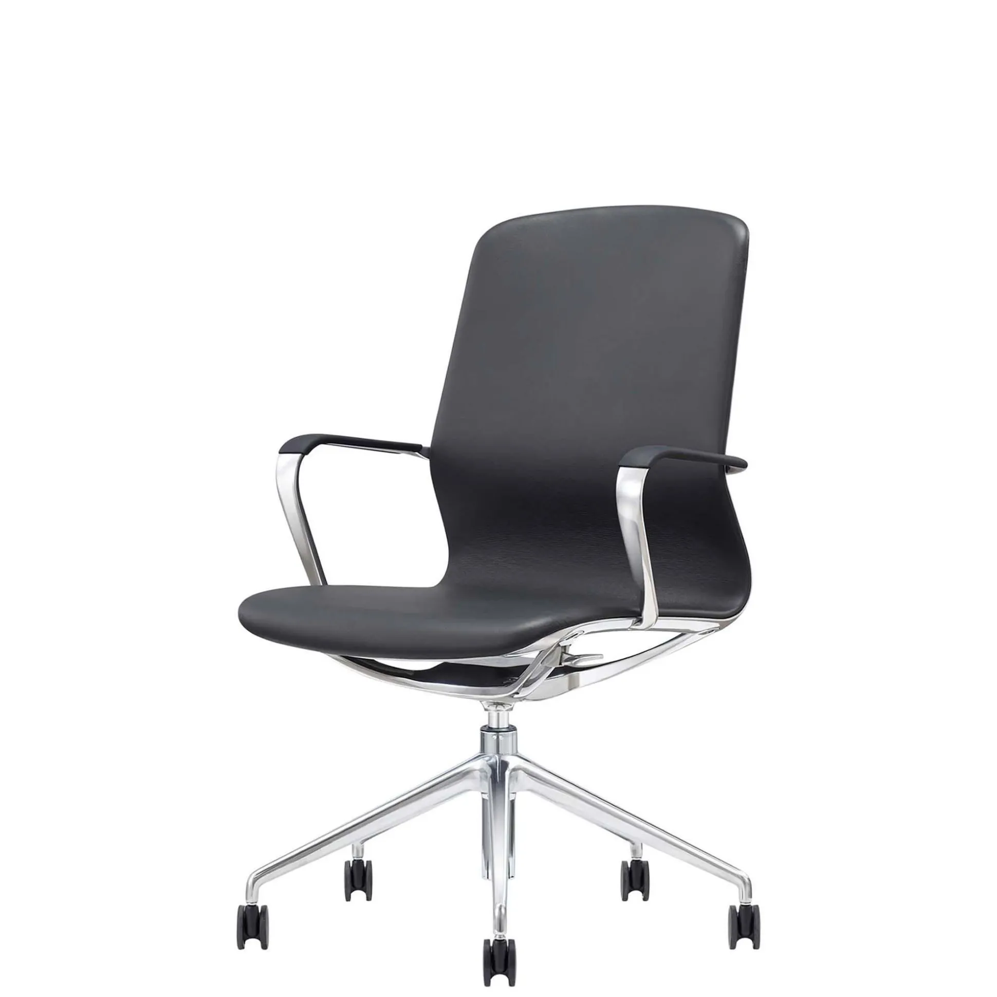 Kontorstol ELC Nola læder sort