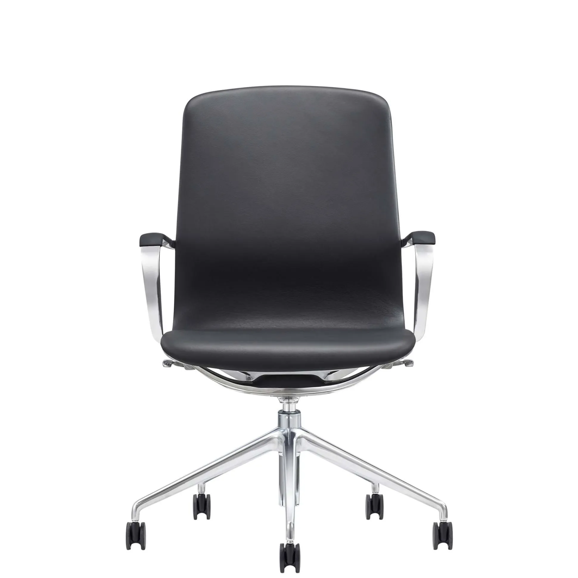 Kontorstol ELC Nola læder sort