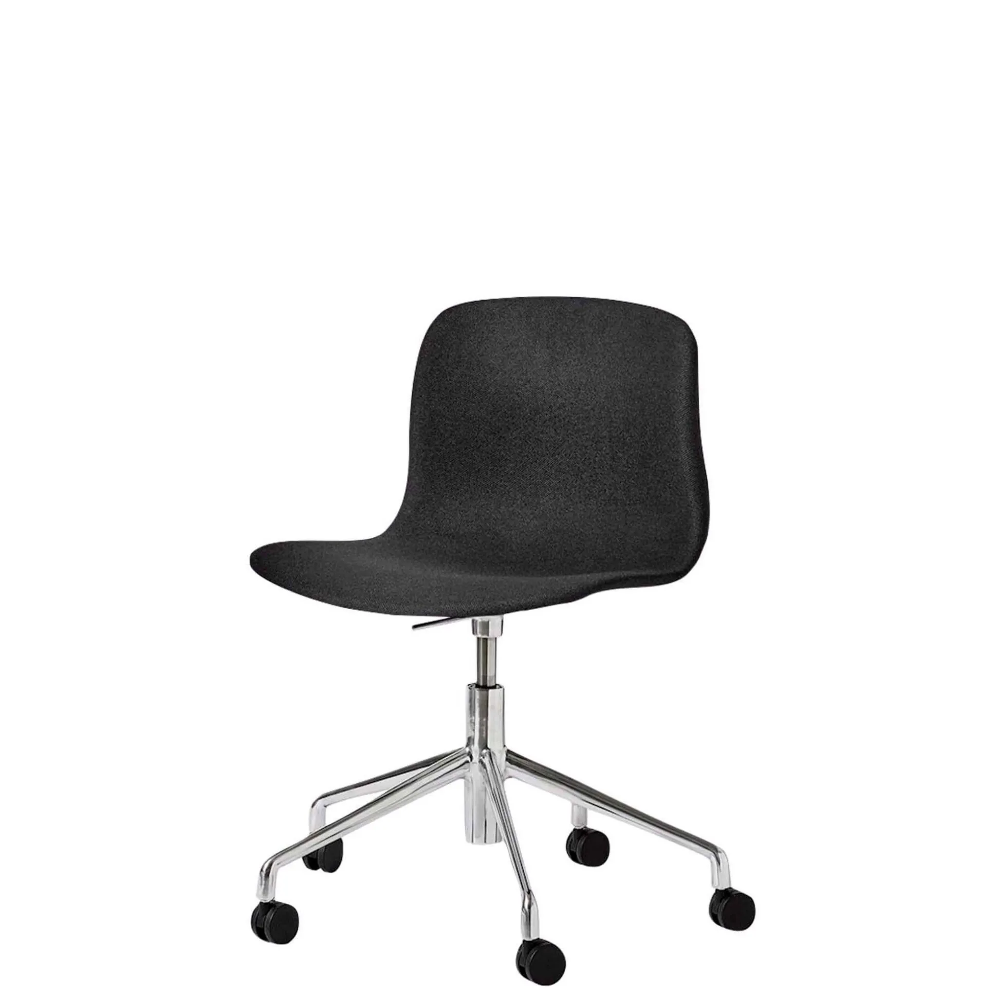 Kontorstol HAY AAC 51, blank/sort stof