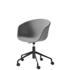 Kontorstol HAY AAC 53, sort/gråt stof
