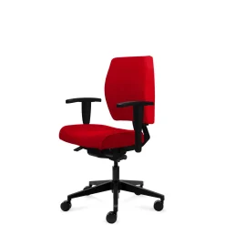 Kontorstol Magna lav ryg, sort