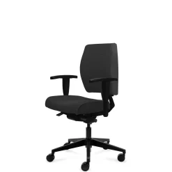 Kontorstol Magna lav ryg, sort