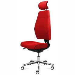 Kontorstol Magna med høj ryg og nakkestøtte