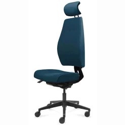 Kontorstol Magna med høj ryg og nakkestøtte