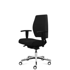 Kontorstol Magna mel. ryg, blank