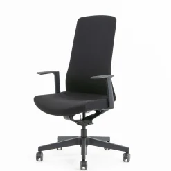 Kontorstol PUREis3 113, sort/sort
