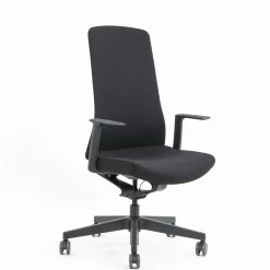 Kontorstol PUREis3 113, sort/sort