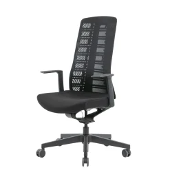 Kontorstol PUREis3 213, sort/sort