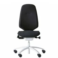 Kontorstol RH Mereo 300, gråt stel, sort