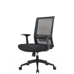 Kontorstol TX Air 3, sort