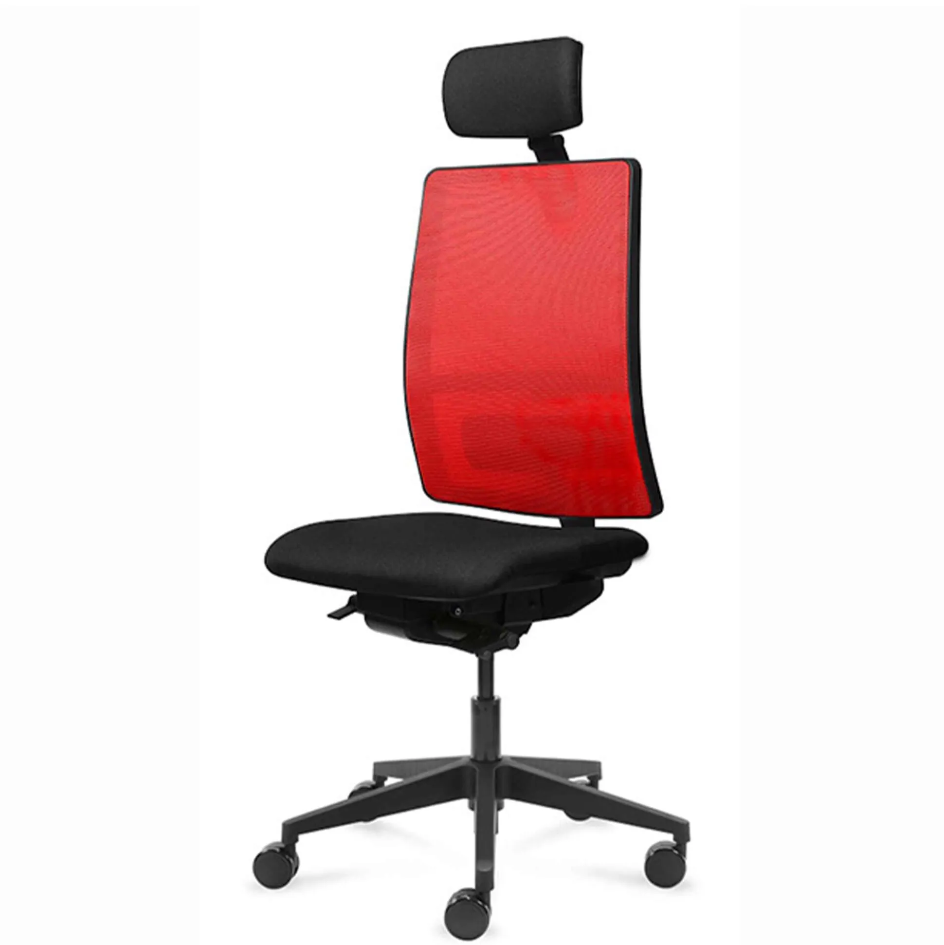 Kontorstol Work høj ryg, sort