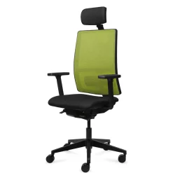 Kontorstol Work høj ryg, sort