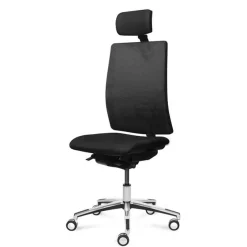 Kontorstol Work med høj ryg og nakkestøtte