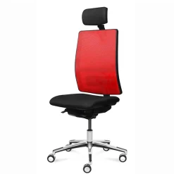 Kontorstol Work med høj ryg og nakkestøtte