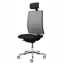 Kontorstol Work med høj ryg og nakkestøtte