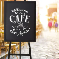 Kridttavle 67x87 cm på staffeli