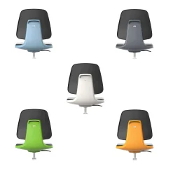 Laboratoriestol Bimos Labsit 2 lyseblå