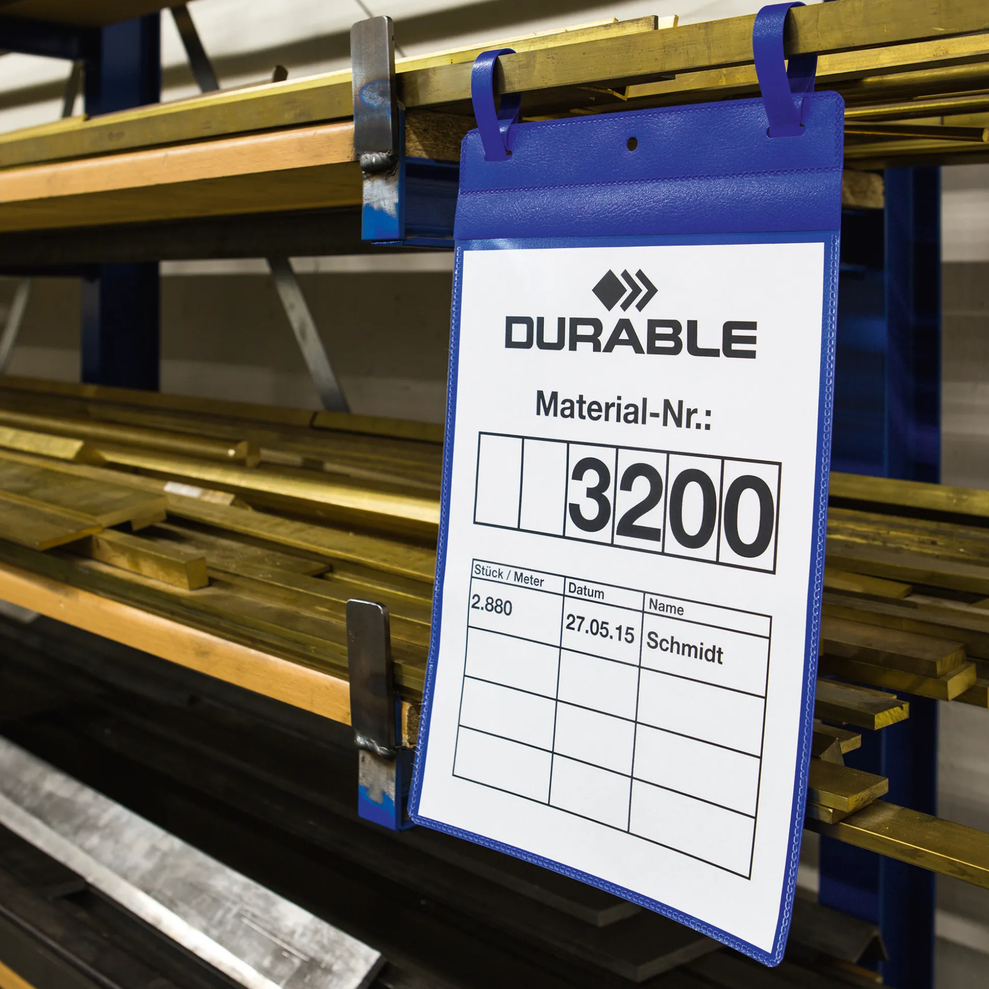 Lagerlomme m strop A4 høj 50 stk.