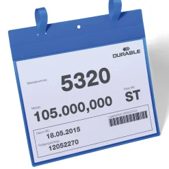 Lagerlomme m strop A4 tvær 50 stk.