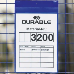 Lagerlomme m supermagnet A4 tvær 10 stk.