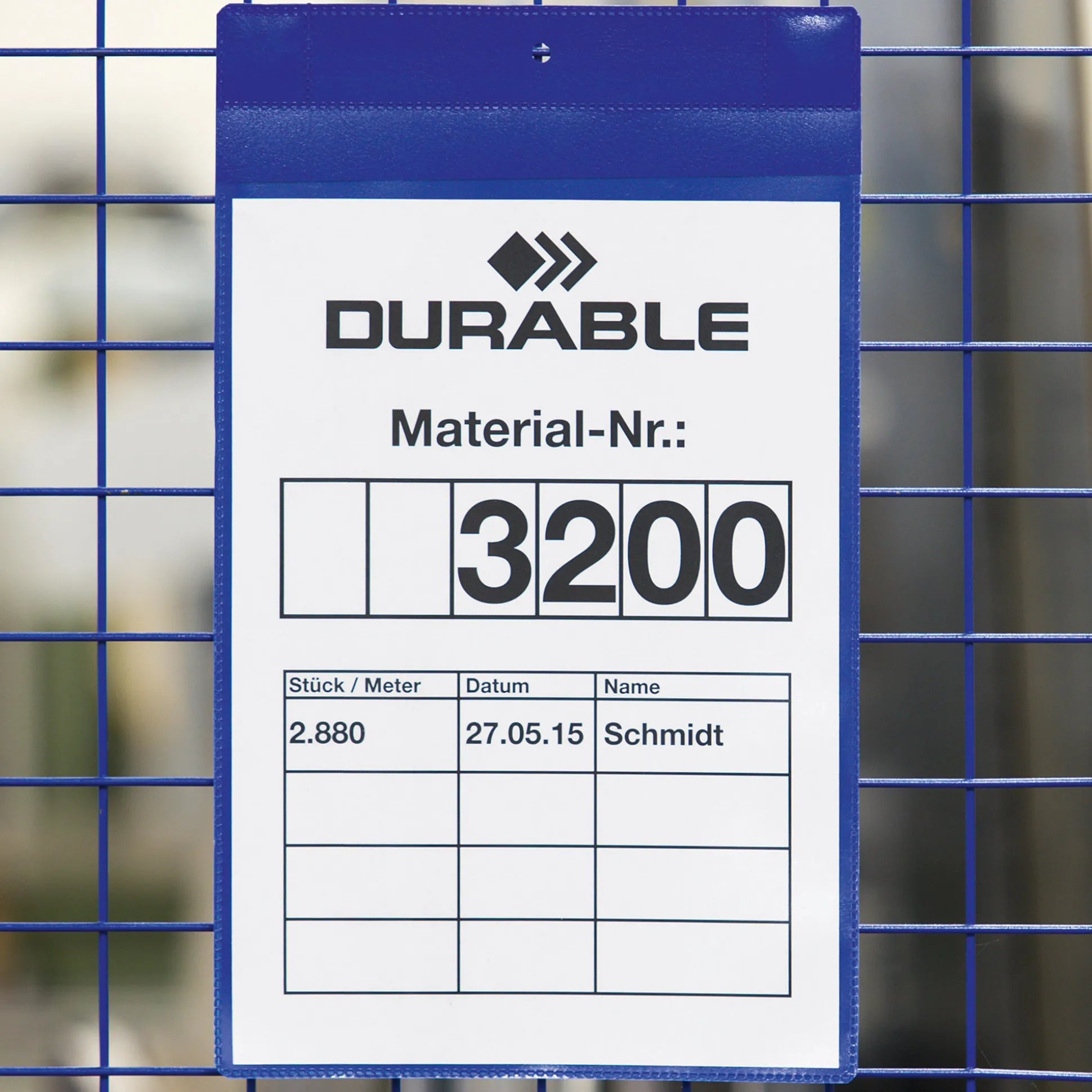 Lagerlomme m supermagnet A4 tvær 10 stk.