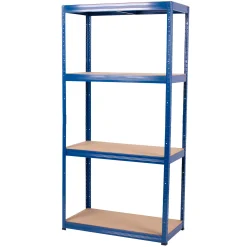 Lagerreol Future 45x90x180h blå, Sættilbud 5 stk