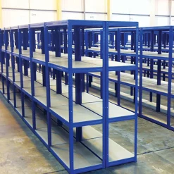 Lagerreol Future 45x90x180h blå, Sættilbud 3 stk