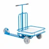 Løbehjul med lad. 150kg. Blå.