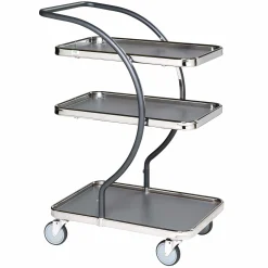 Lille bordvogn C-line m. 3 hylder