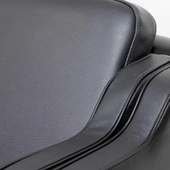 Liverpool Lux Sofasæt 2+3 pers. sort Dolaro Læder