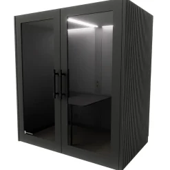 Mødeboks PhoneAlone, egetræslameller