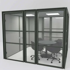 Mødeboks Quiet Space 6, grå