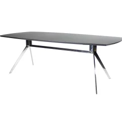 Mødebord Alpha 90/110x220, blankt stel