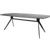 Mødebord Alpha 90/110x220, sort stel