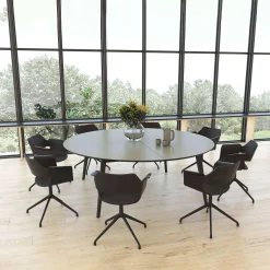 Mødebord Madrid Ø120