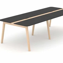 Mødebord Organic m. kabelbakke 120x280