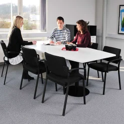 Mødebord/konferencebord Van Doren med 6 Bonn stole