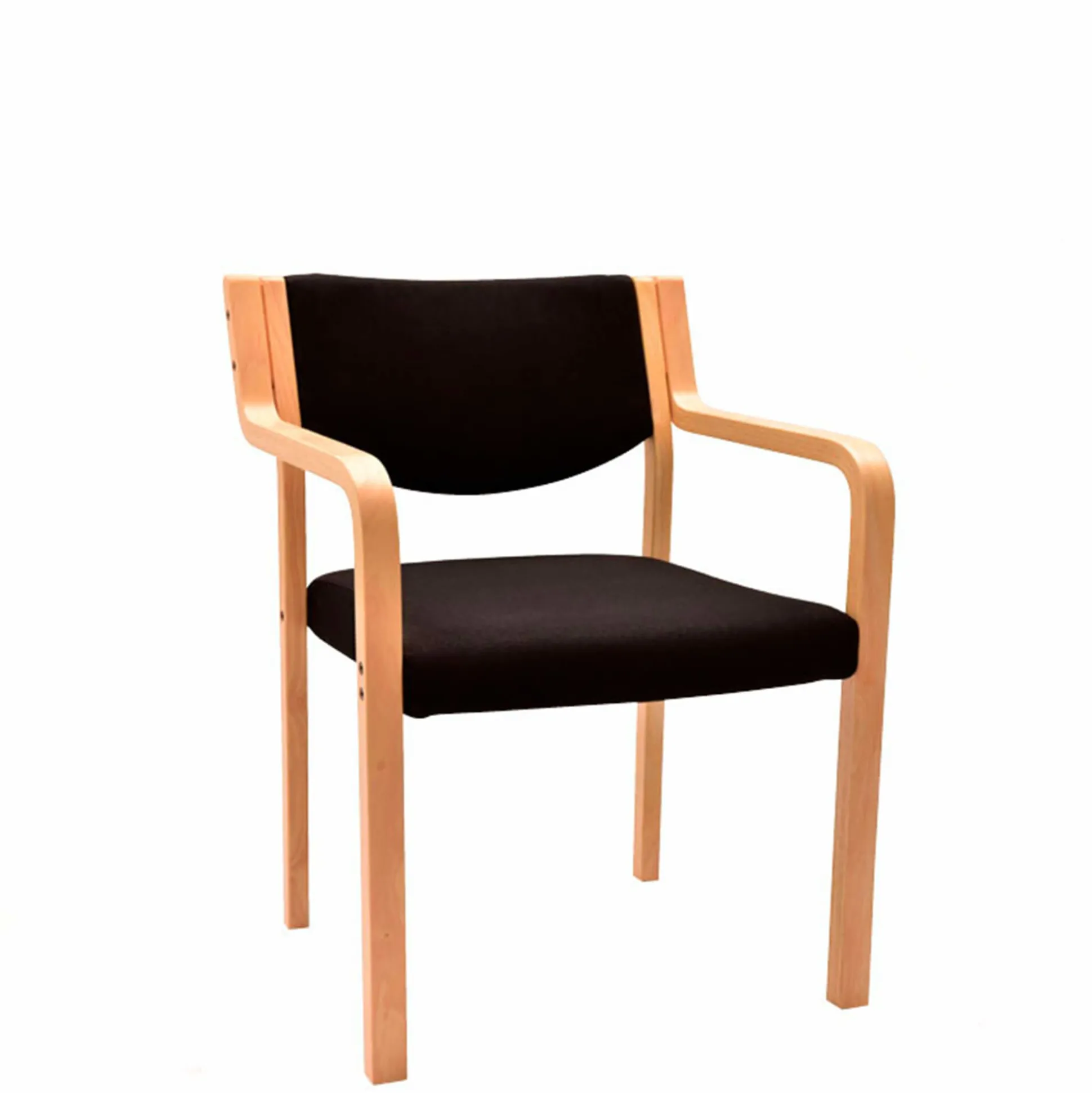 Mødebord/konferencebord Van Doren med 6 Scandic Q stole